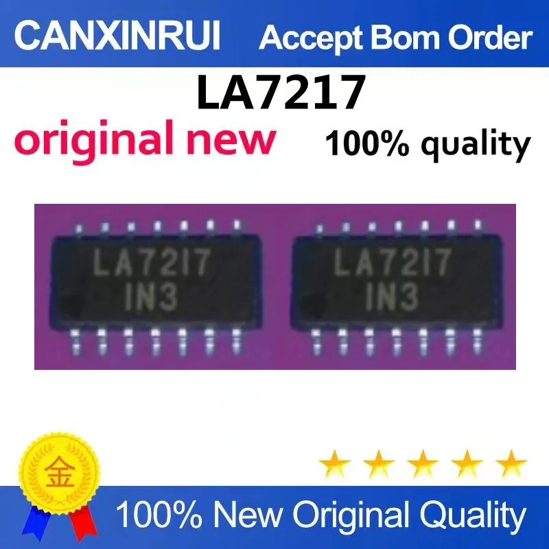

LA7217 brand new original genuine, quality guaranteed.