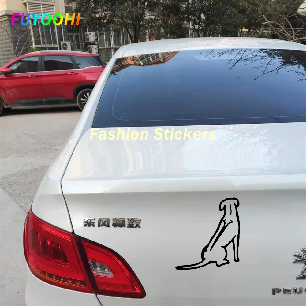 FUYOOHI Fashion Sticker Upgrade Your Car Look with Rhodesian Ridgeback Dog Window Bumper Styling Auto Decoration Stickers