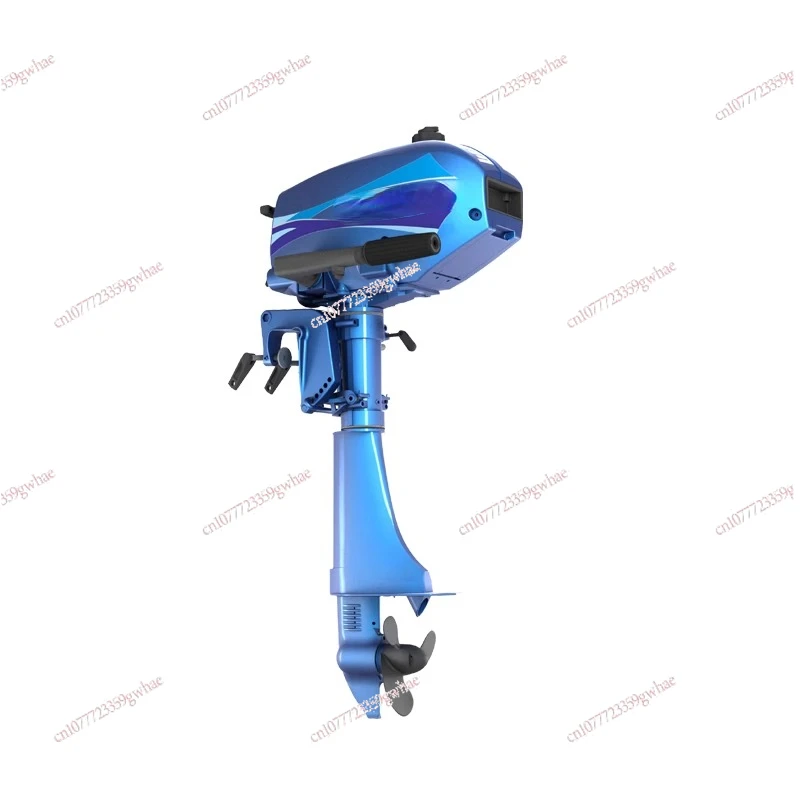 Outboard propeller boat engine for small gasoline powered boats, non diesel outboard rubber boats