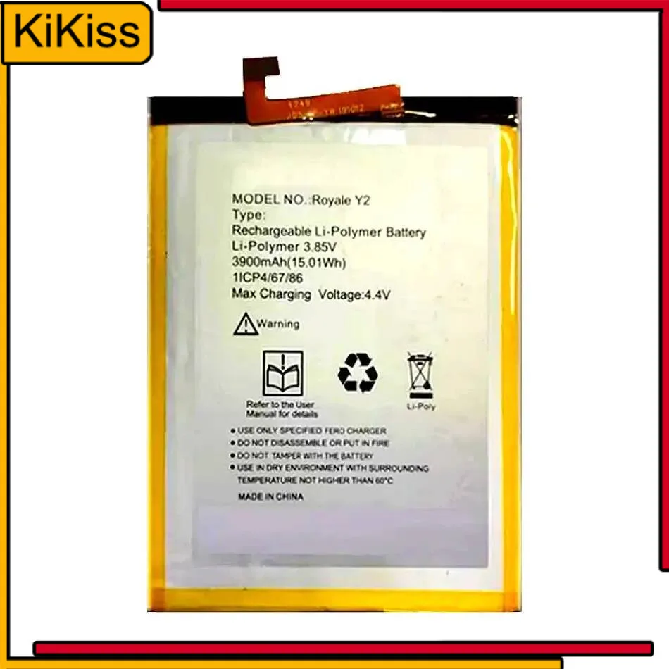 

3900 мАч для аккумулятора мобильного телефона Fero Royale Y2, долговечная работа