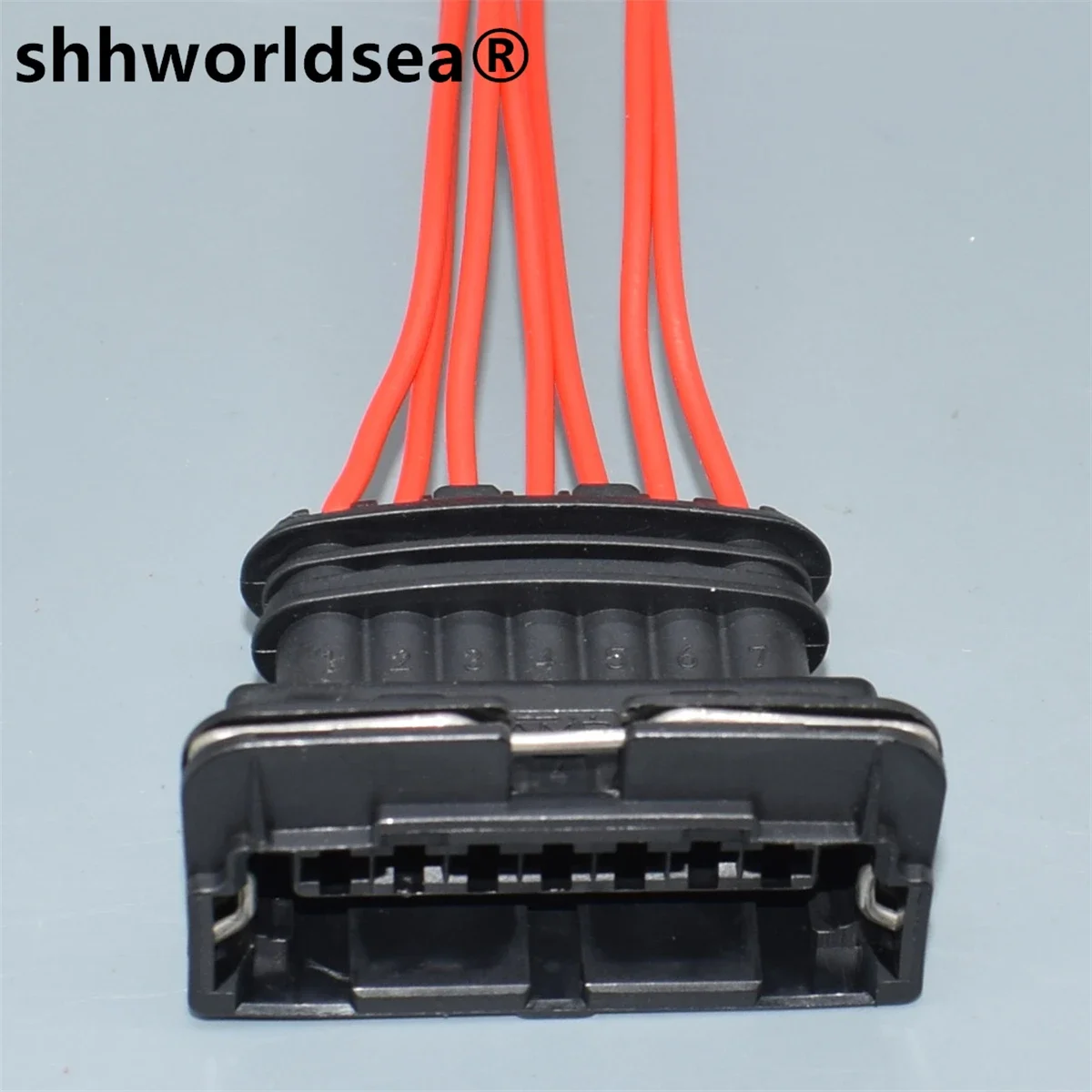 

shhworldsea 7 pin car waterproof auto connector (3.5) efi series 282194-1 Automotive electrical housing plug Connector 282768-1