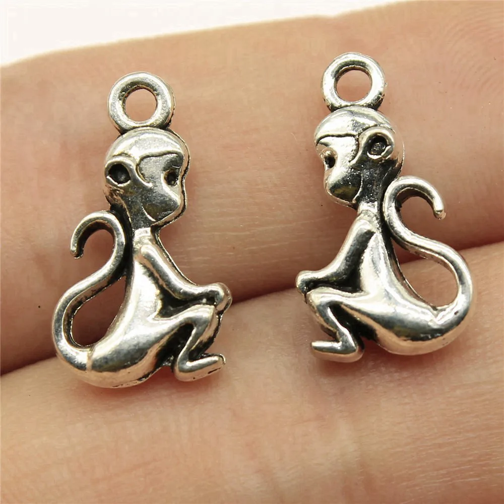 Monkeys Chimpanzees Pandas Charms Findings Wholesale Jewelry Materials