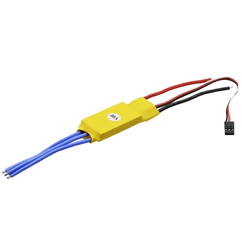 

3-phase High-Power Brushless Motor Speed Controller Motor Speed Regulator 30A/40A Brushless Motor Speed Driver Steering Gear