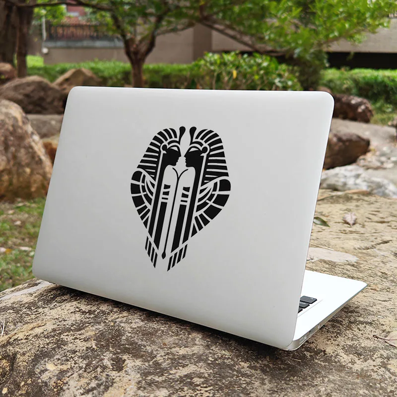 Ancient Egypt Culture Totem Vinyl Quote Laptop Skin Sticker for Macbook Decor 13