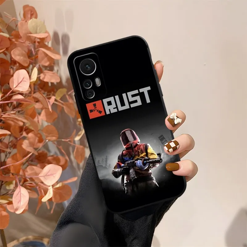 RUST Game Phone Case For Xiaomi 11 11T 13 11i 12 10T 10TPro 10 Pro Lite Ulltra MIX4 CIVI Funda Black Coque