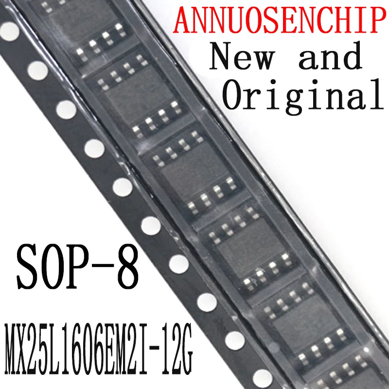 10PCS New And Original SOP MX25L1606 SOP8 25L1606EM2I SOP-8 25L1606EM2I-12G 25L1606 MX25L1606EM2I-12 MX25L1606EM2I-12G