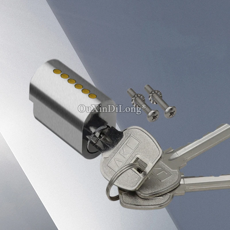 العلامة التجارية الجديدة 5 قطعة الصلبة النحاس البحرية مقاومة للحريق قفل الباب اسطوانة البحرية معدن الحديد قفل الباب الأساسية قفل غال استبدال أجزاء #2