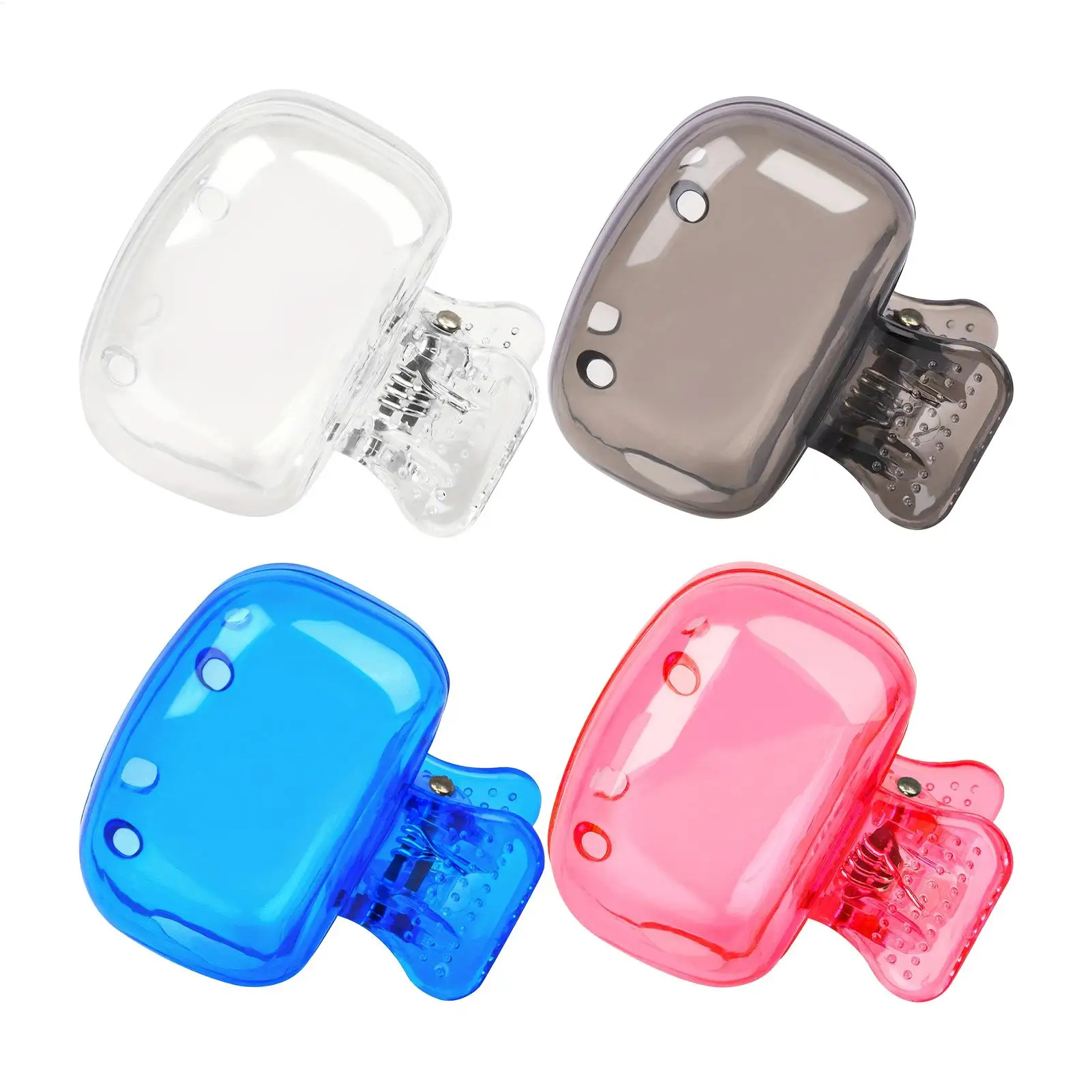 Toothbrush Cover Clip On Portable Dustproof Protector Travel Toothbrush Caps for Home Bathroom Camping Hotel Dorm Family Girls