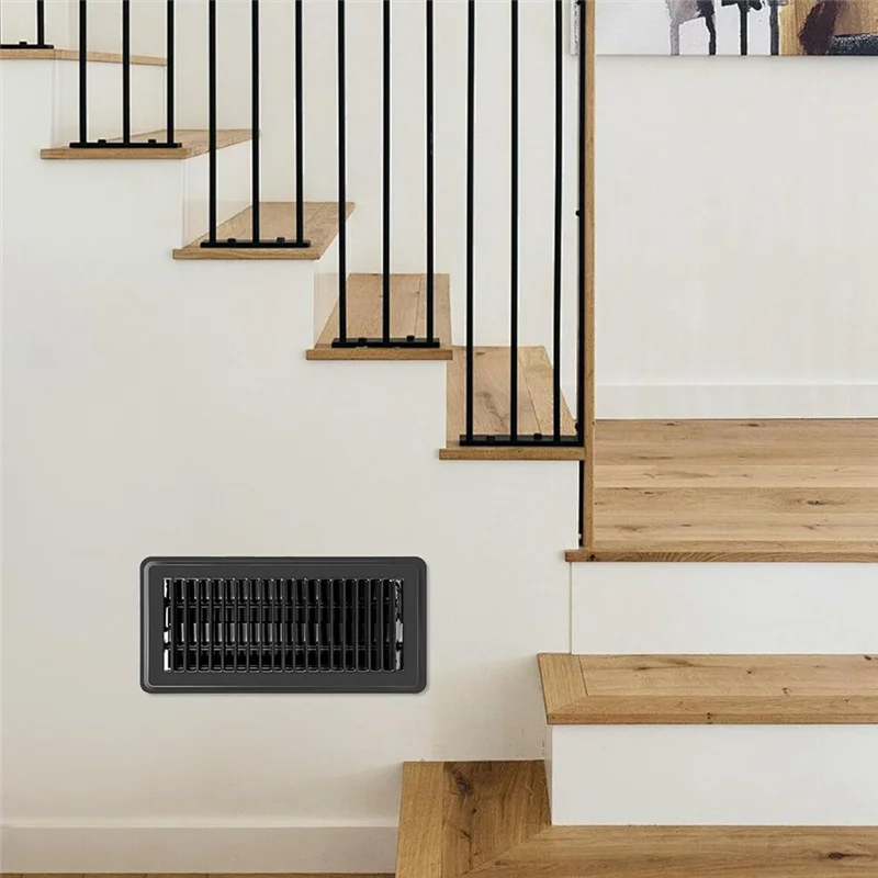 

2025 Trend 2 шт. напольный регистр 4X10 дюймов, сверхмощные напольные вентиляционные отверстия, крышки вентиляционных отверстий для обогревателя