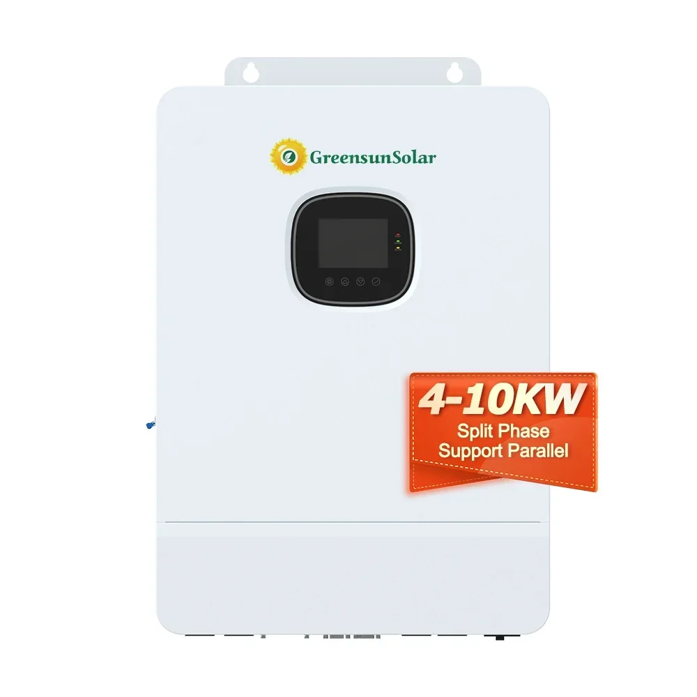 SRNE US Version Photovoltaic SPI-8K-UP SPI-10K-UP 8KW 10KW Split Phase Solar Inverter 120V 240V Using 48V Battery For Home