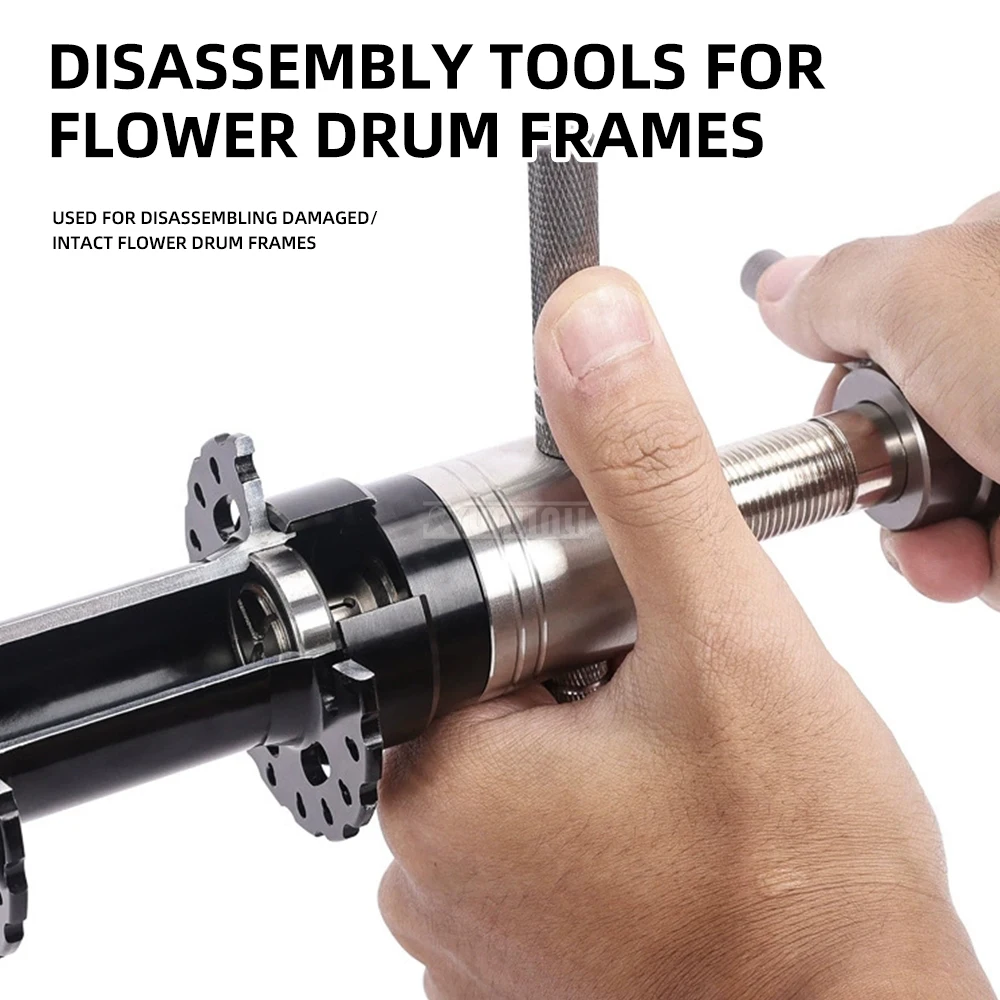 Bicycle hub bearing removal tool The mountain wheel set takes out the puller