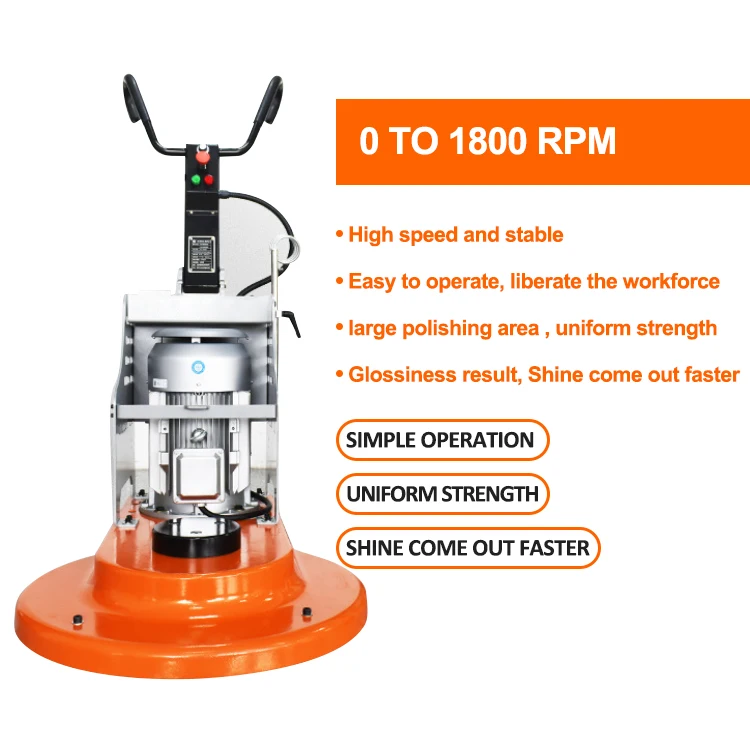 Marble Granite Stone Tile Concrete Floor High Speed  Polishing Buffing Machine