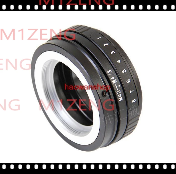 tilt adapter ring for 42mm M42 lens to Panasonic olympus m43 GF7 gf9 gh5 gx85 gx7 g1 em1 em5 em10 penf camera