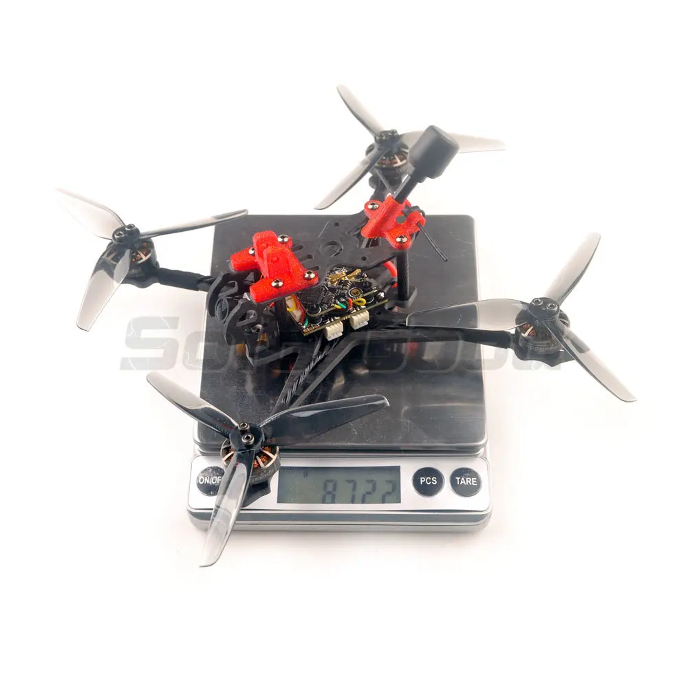 HappyModel Crux35 ELRS V2 CrazyF411 ELRS AIO URAT OVX303 300mW Caddx Ant 1200TVL EX1404 KV3500 4S 3.5 بوصة FPV حرة بدون طيار