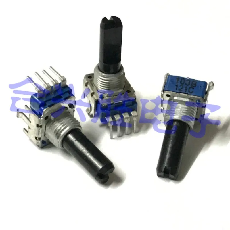 1 Piece Power Amplifier Audio Instrument Volume Potentiometer RK11K1140A3L Single B10K 103B 4Pin Shaft Length 20MM