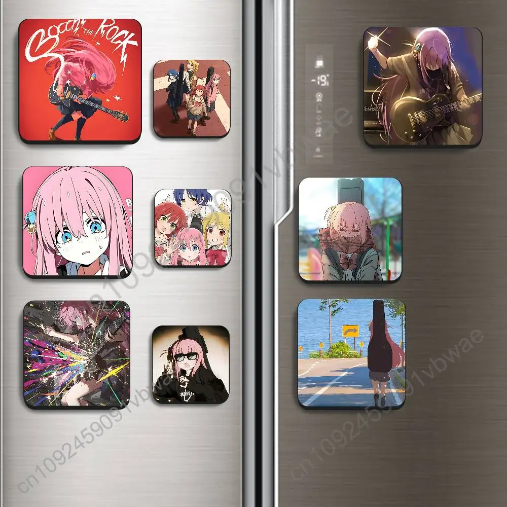 

cartoon Art Bocchi the Rock Best-Selling Strong Magnetic Fridge Magnets Adhesive to Metal Surfaces Leaves No Residue