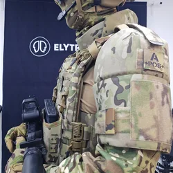Protector de hombro táctico desmontable MOLLE para exterior