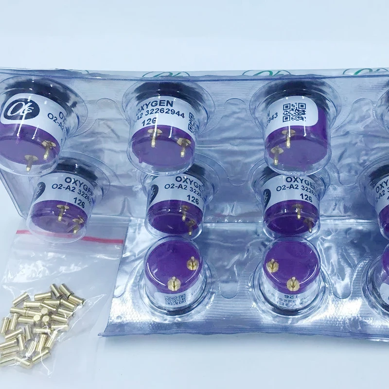 O2-A2 New Original Electrochemical Long Life Oxygen Ba-ttery Oxygen Sensor Module O2 Sensor Module
