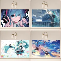 Mata podłogowa z Hatsune Miku H Bilibili antypoślizgowa łazienka kuchnia sypialnia salon dywan wejściowy wystrój domu