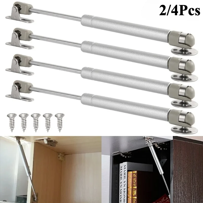 2/4pcs Pneumatic Rod 20/40/60/80/100/200N Furniture Hinge Kitchen Cabinet Door Lift Pneumatic Support Hydraulic Gas Spring Stay