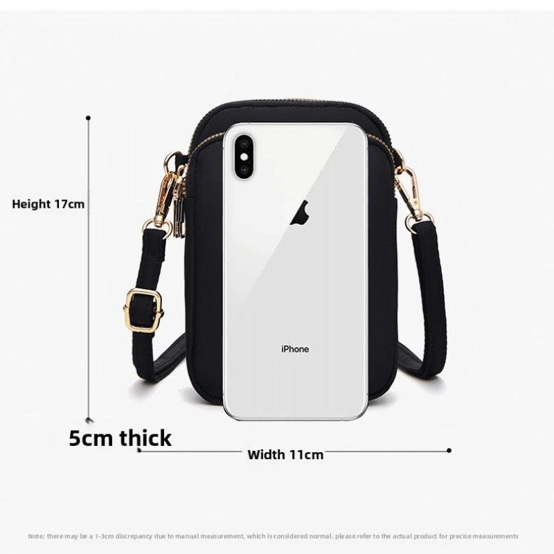 Mini Cell Phone Crossbody Bag for Women,Lightweight Sling Purse Adjustable Shoulder Strap Casual Compact Wallet Pouch for Travel - view 4