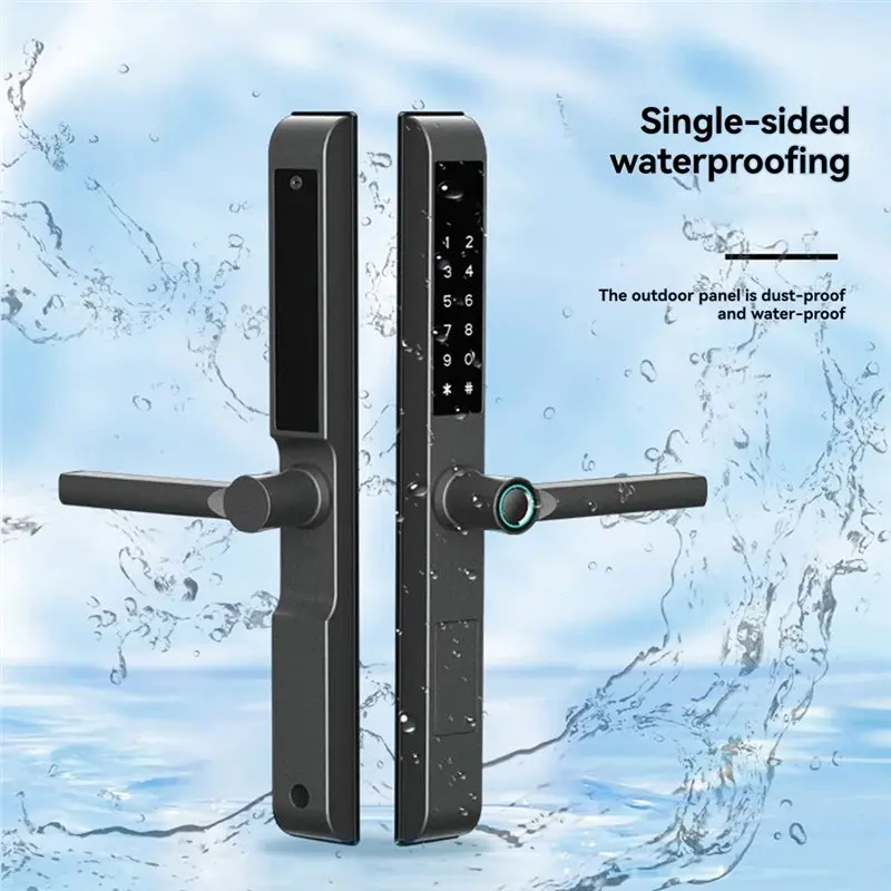 【SLEEK】3,2 cm Ttlock vingerafdruk slim deurslot dubbelzijdig waterdicht wachtwoord elektronische deursloten 3585
