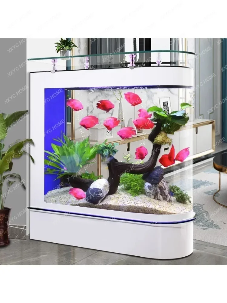 Ecological Landscaping Living Room Balcony Bedroom and Household Glass Acrylic Smart Aquarium