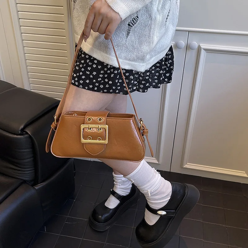 

Модная универсальная новая сумка большой вместимости — популярная женская сумка через плечо и через плечо с текстурой высокого класса