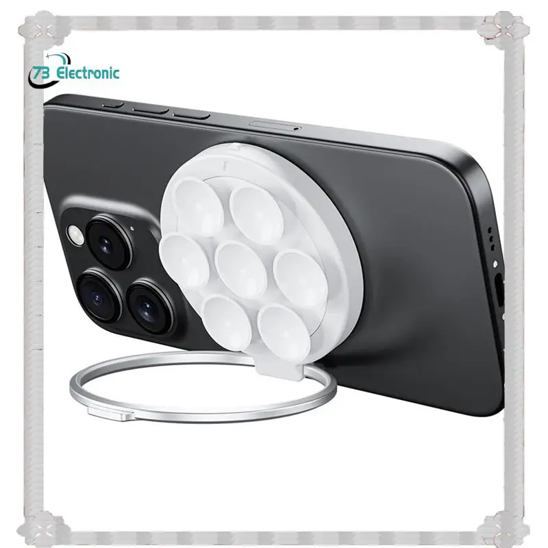 

24-Hour Delivery Magnetic Suction Cup Mirror Phone Grip Stand Hands-Free Shower Holder Multifunctional Design For Iphone Android