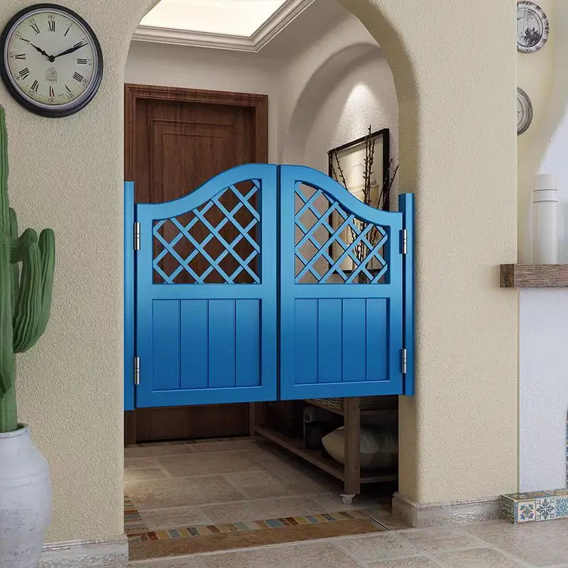 Customized simple shutter partition,solid wood small door, free , cowboy door, solid wood thickened