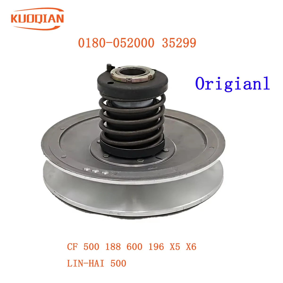 Original SECONDARY SHEAVE 0180-052000 35299 For CF  500 188 600 196 X5 X6 LIN-HAI 500