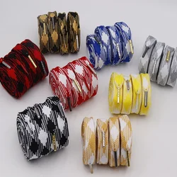 Weiou Laces 18mm Retro Shoestring 0.71 Inch Standard Casual Cord Boots Wide Fat Shoelaces W Gunblack Aglets Clothing Accessories