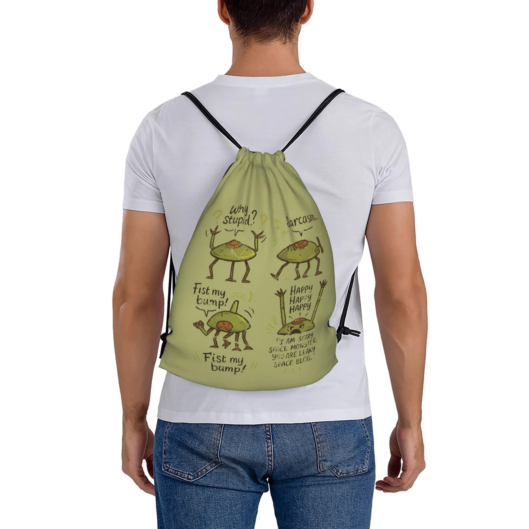 Project Hail Mary 25  Multi-function Pocket Men Women Storage Backpack Teenager Travel Bag Print Drawstring Bags