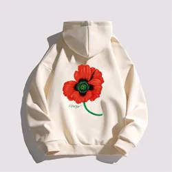 Vintage Hooded Men's Hip Hop Long Sleeve Large Cotton Street Style Fashion Women's Street Clothing Top Men's Clothing Sweater