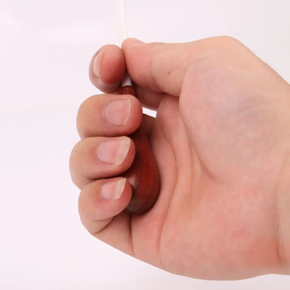 Portable Pear Shaped Handle Orchestra Music Conductor Baton Rhythm Music Wand Band Director Stick Concert Conducting
