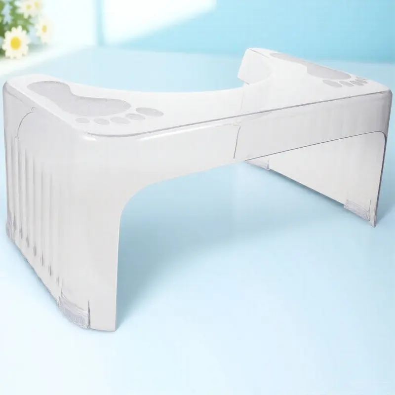 

Kids Toilet Step Stool Anti-Skid Sturdy Bathroom Heighten Footstool Household Small Stool for Easier Healthier Bowel Movements