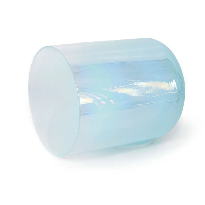 Blue Gradient Crystal Singing Bowl Percussion Instrument Yoga Meditation Stress Relief Crystal Music Bowl Chanting Bowl
