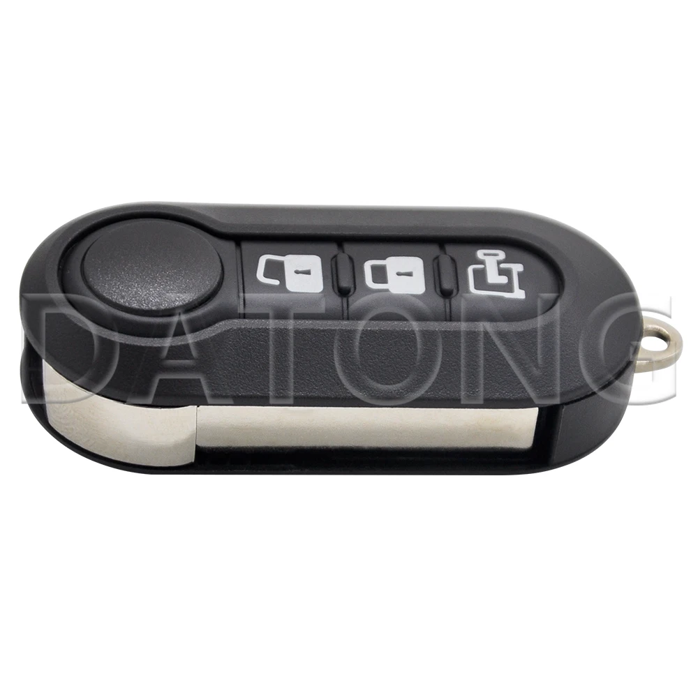 Datong World SIP22 Flip Car Key Remote Key Shell Case For Fiat 500 Panda Punto Bravo Stilo Ducato Citroen Jumper Peugeot Boxer