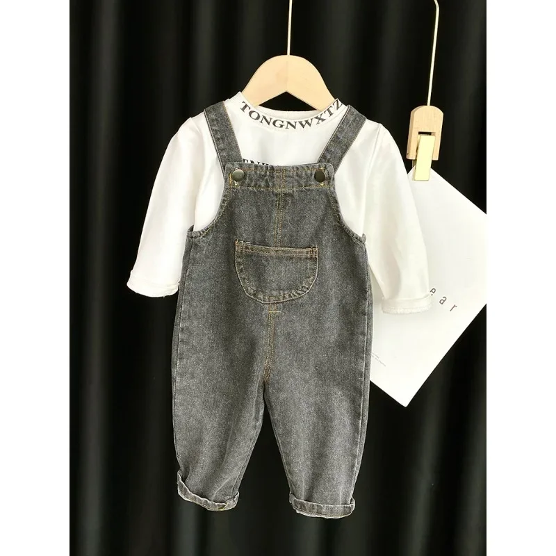 Cute and Fashionable Kids Trendy Comfortable Baby Overalls for Spring and Autumn Children's Overalls