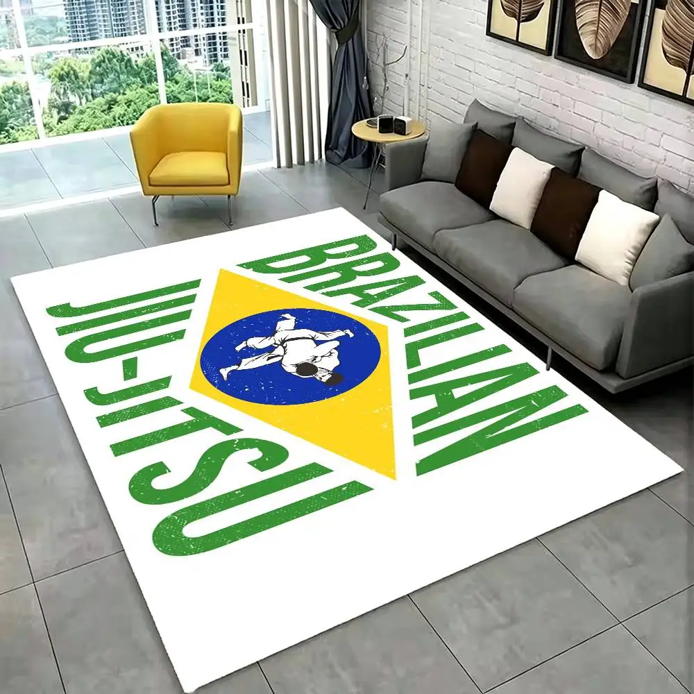 BJJ Brazilian Jiu Jitsu Floor Mat Bathroom Absorbent Mat Simple Door Dirt-resistant Mat Home Kitchen Mat