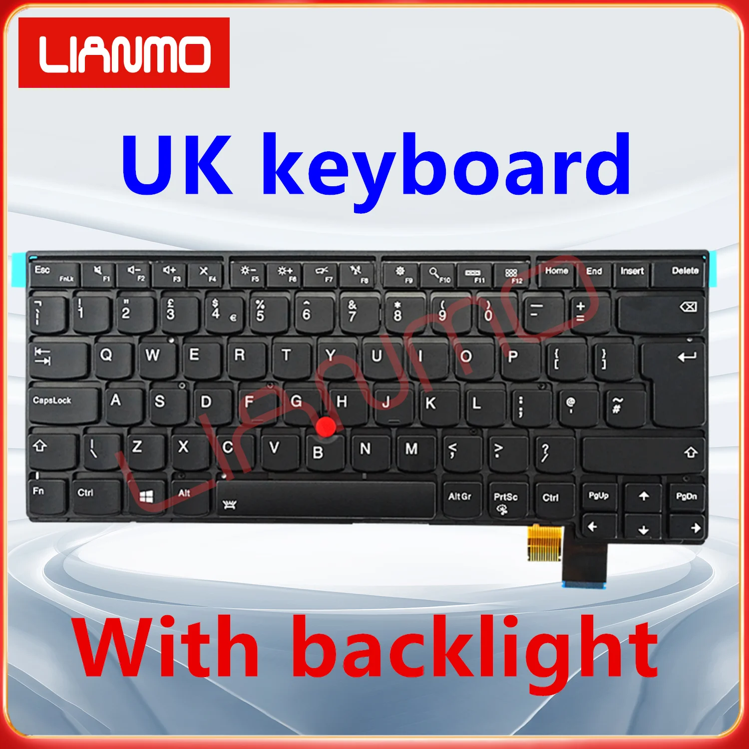 Suitable for Lenovo Thinkpad T460S T470S T460P T470P UK notebook keyboard With backlight