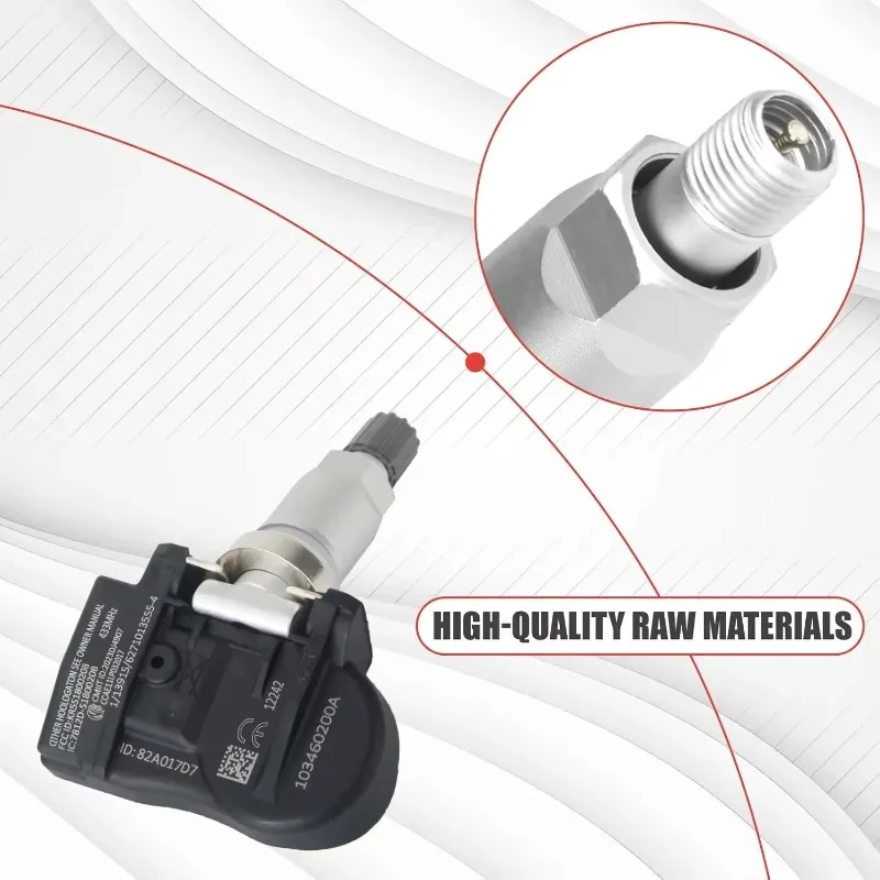 4Pcs Car Tpms Senso…