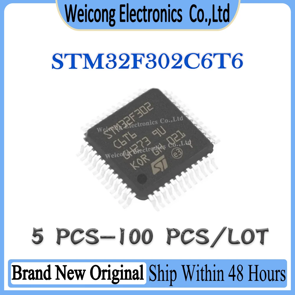 

STM STM32 STM32F302C6T6 STM32F302C6T STM32F302C6 STM32F302C STM32F302 STM32F IC MCU LQFP-48 Chipse