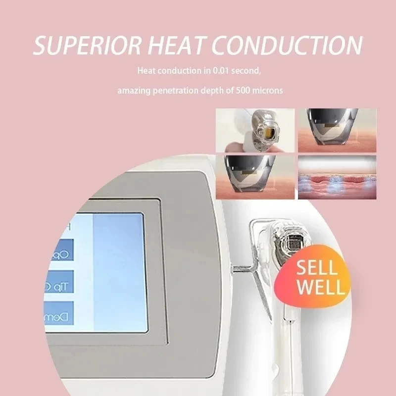 2024 latest Novoxel Tixel Thermal Fractional Tixel Fraccional Pigment Scar and Wrinkle Stretch Remover Salon Home Beauty