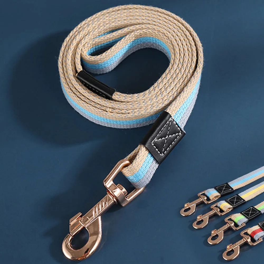 Strong Durable Nylon Large Dog Training Leash Dog Traction Rope For Walking Training Lead For Pet Puppy Small Medium Big Dogs_voghion.com