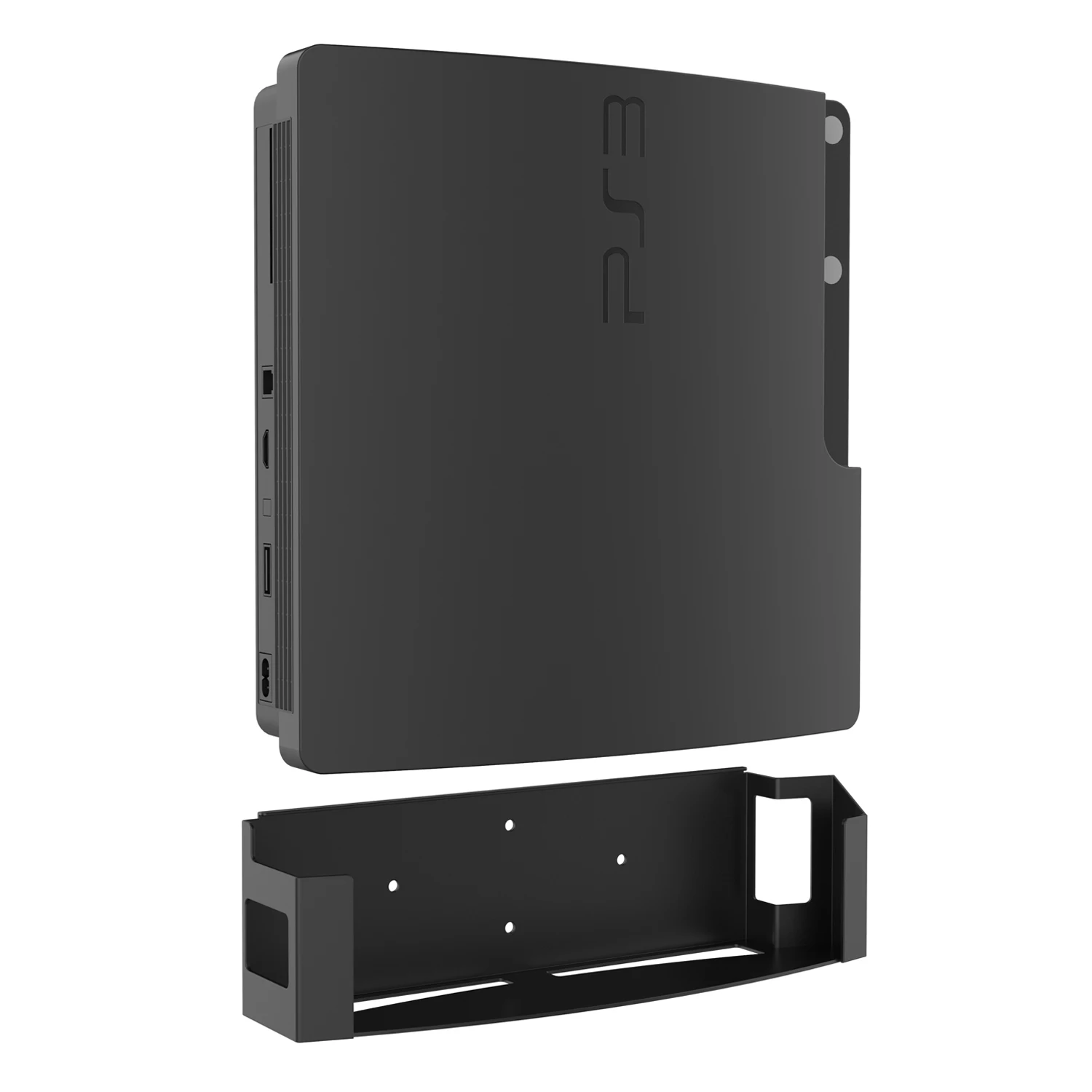 Monzlteck Wall Mount Bracket for PS3 Slim - Steel