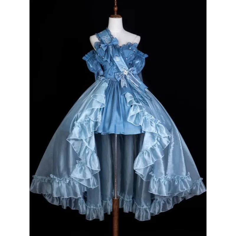 

Brilliant Starlight Mermaid Dress Princess Dress Lolita Sweet Wedding Dress Gorgeous Lolita Princess Dress for Women