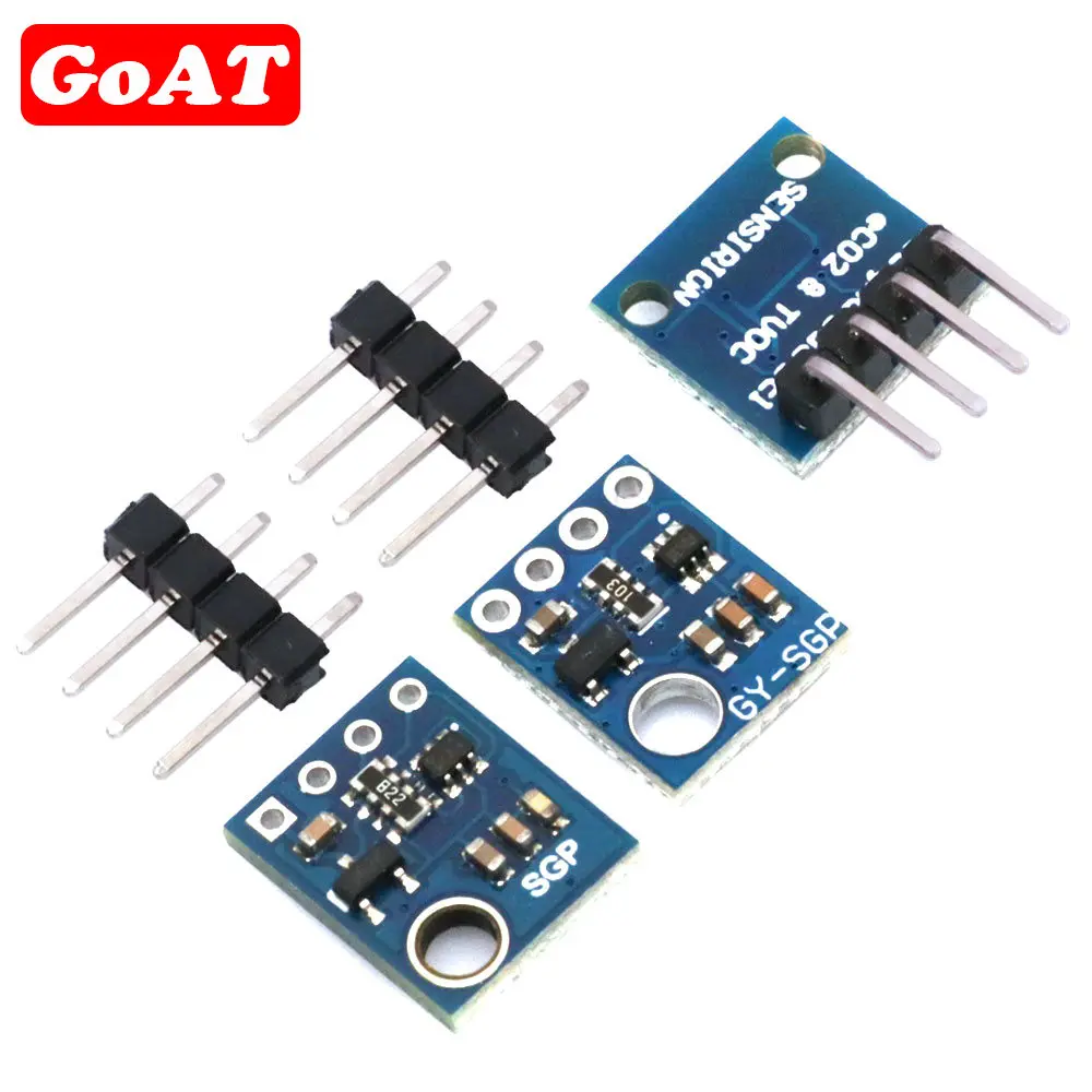 Indoor Air SGP30 SGP40 Measurement Gas Sensor I2C Multi-pixel TVOC/eCO2 Formaldehyde Carbon Dioxide Detector Tester For Arduino