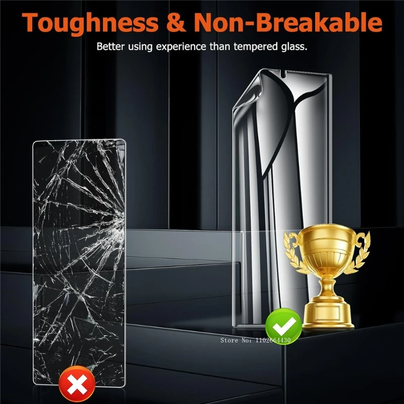 4Pcs Full Cover Screen Protector Samsung S24 S23 S22 Ultra Hydrogel For Galaxy S10 S9 S21 S20 Plus Soft Film