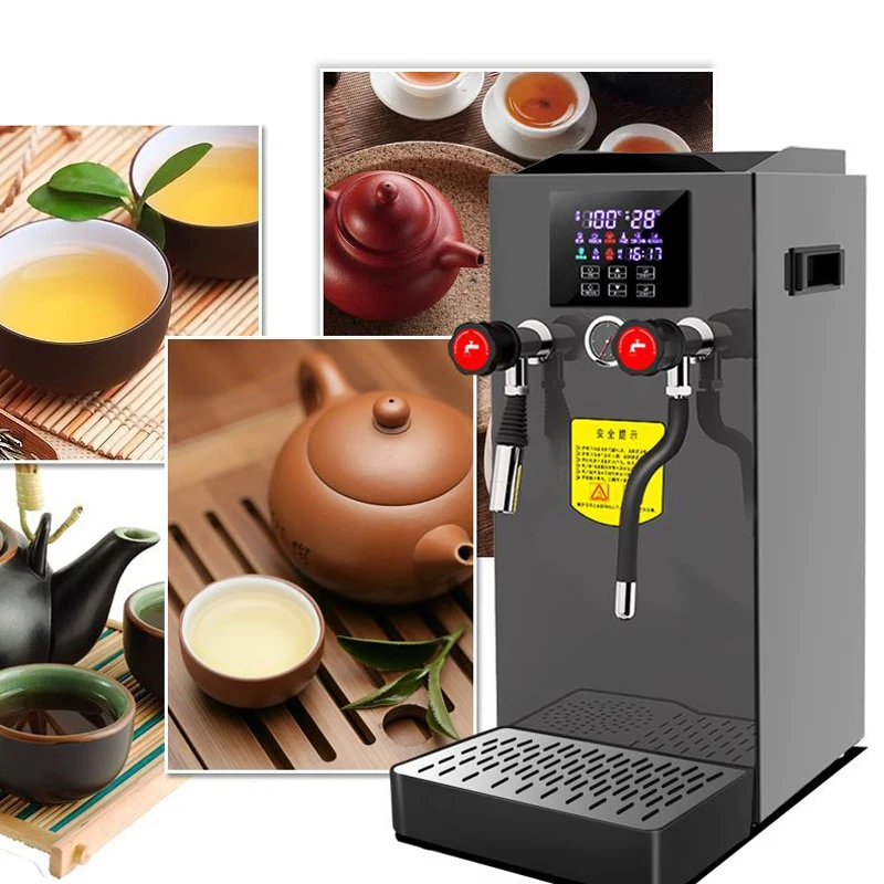 

Electric Milk Frother Commercial Milk Steamer Foaming Machine Italian Coffee Shop Water Boiler Heater Steam Milk Frother